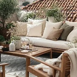 Shaggy Indoor/Outdoor - Patton (grau)