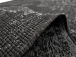 Teppich für innen und außen - Ellstin (schwarz)