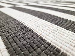 Teppich für innen und außen - Roscoe (schwarz)