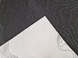 Teppich für innen und außen - Zelmare (schwarz)