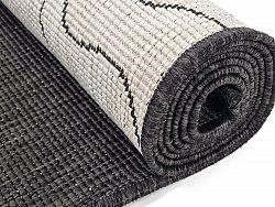 Teppich für innen und außen - Zelmare (schwarz)