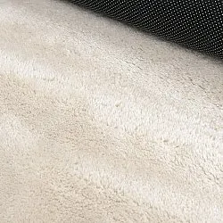 Runder Wellen-Teppich - Aranga Super Soft Fur (beige)