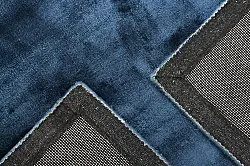 Viskose-teppich - Jodhpur Special Luxury Edition (blau)