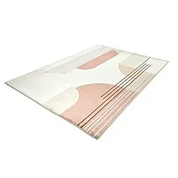 Wilton-Teppich - Delft (rosa/mehrfarbig)