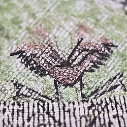 Rund Teppich - Rosalie (grün)