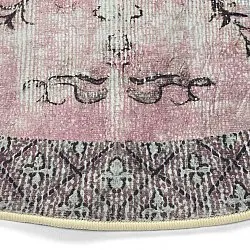 Rund Teppich - Rosalie (rosa)