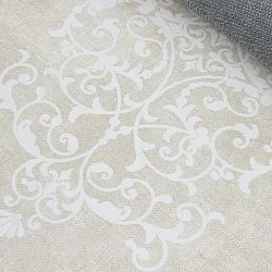 Wilton-Teppich - Santi (beige/weiß)