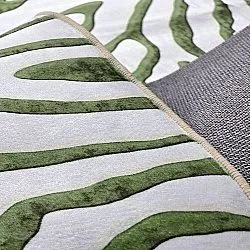 Wilton-Teppich - Zebra (grün)