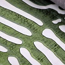Wilton-Teppich - Zebra (grün)