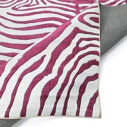Wilton-Teppich - Zebra (rosa)