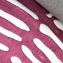 Wilton-Teppich - Zebra (rosa)