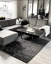Hochflorteppiche - Cosy (anthrazit)