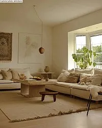 Wollteppich - Layton (beige)
