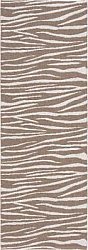 Kunststoffteppiche - Der Horred-Teppich Zebra (beige)