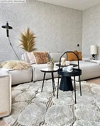 Runde Teppiche - Fondi (beige)
