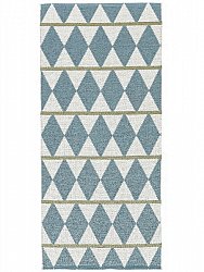 Kunststoffteppiche - Der Horred-Teppich Zigge (blau)