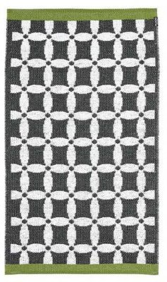 Kunststoffteppiche - Der Horred-Teppich Black & White Tyr