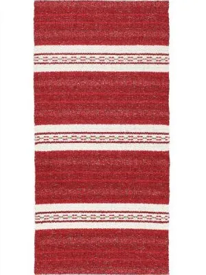 Kunststoffteppiche - Der Horred-Teppich Asta Mix (rot)