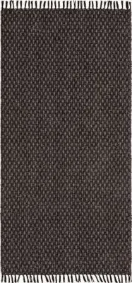 Kunststoffteppiche - Der Horred-Teppich Julie Mix (schwarz)