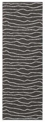 Kunststoffteppiche - Der Horred-Teppich Line (schwarz)