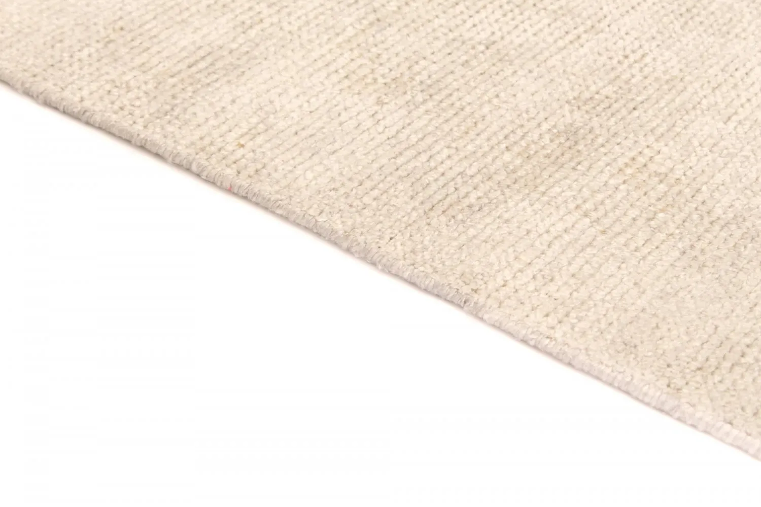 Bamboo silk Teppich - Faliraki (hellgrau)