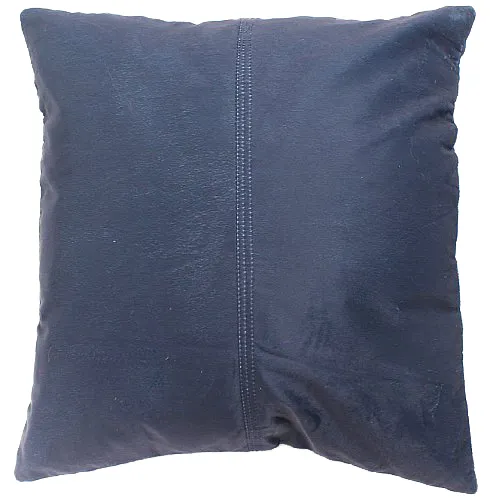 Seidensamt-Kissen (blau) (kissenbezug) 45 x 45 cm