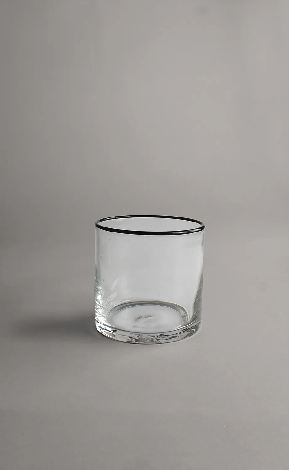 Kerzenhalter M - Harmony (clear/black)