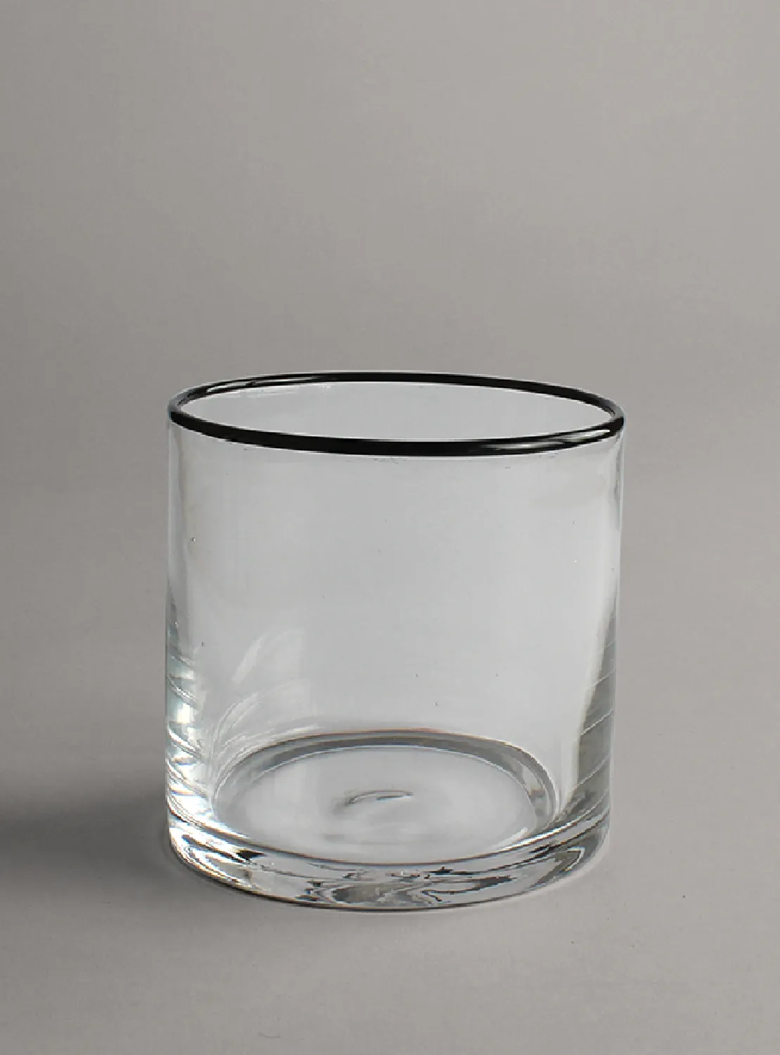 Kerzenhalter M - Harmony (clear/black)