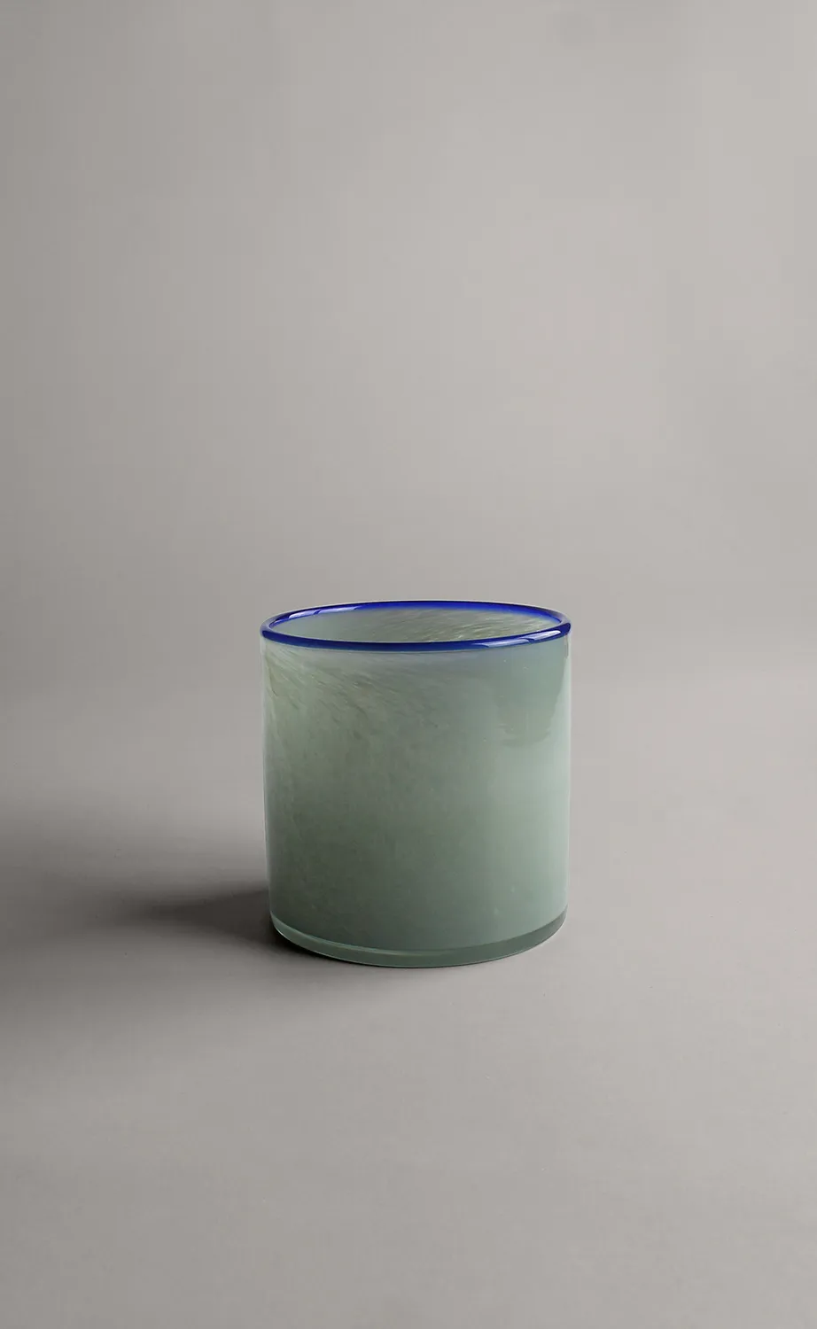 Kerzenhalter M - Harmony (grau/blau)