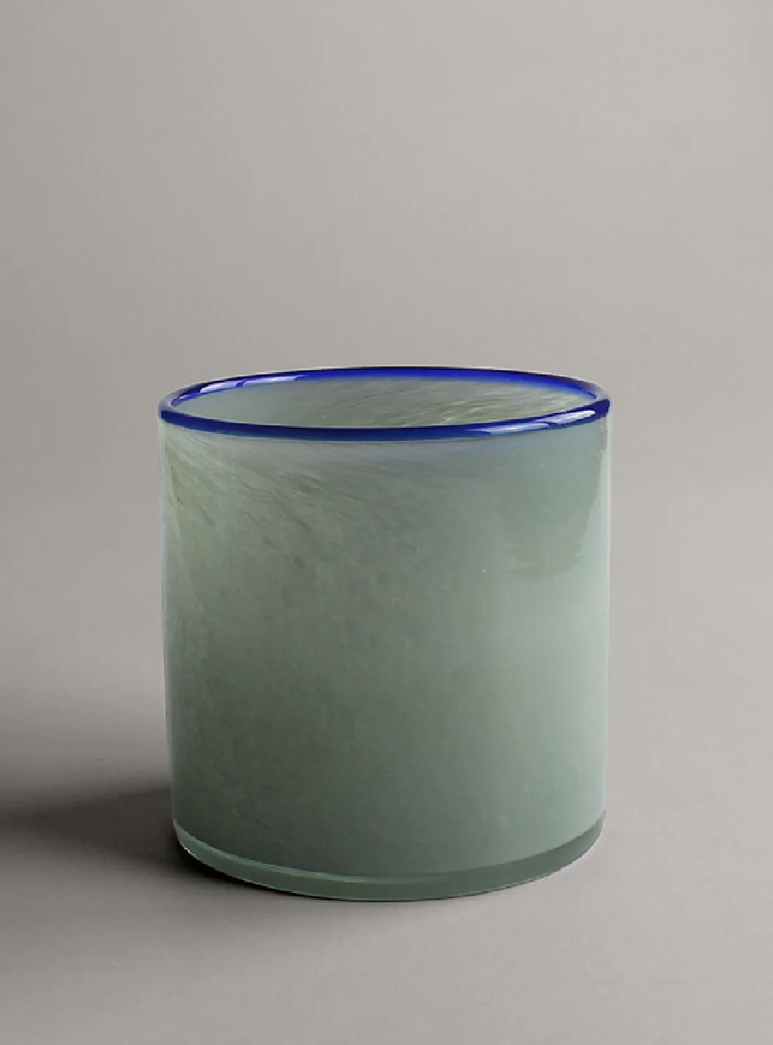 Kerzenhalter M - Harmony (grau/blau)