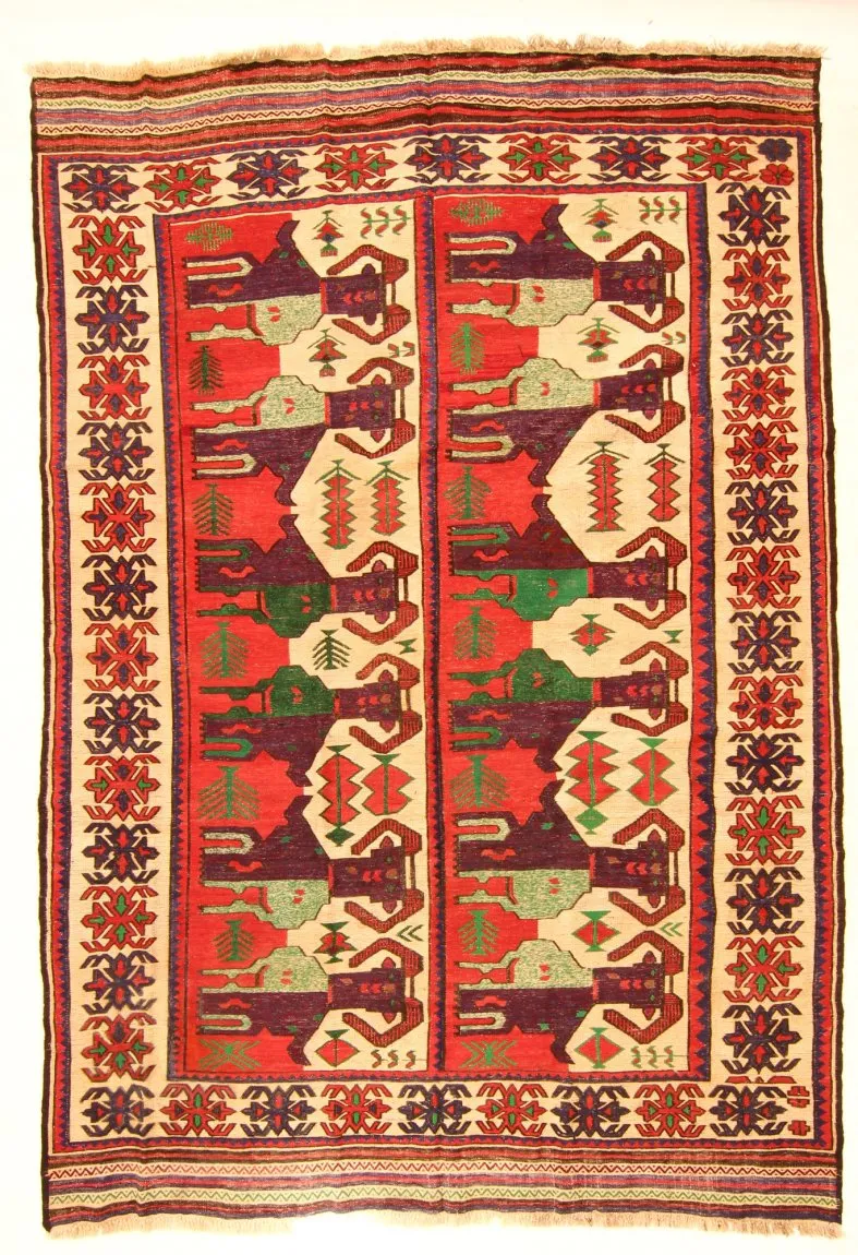 Orientalischer Kelim-Teppich 289 x 200 cm