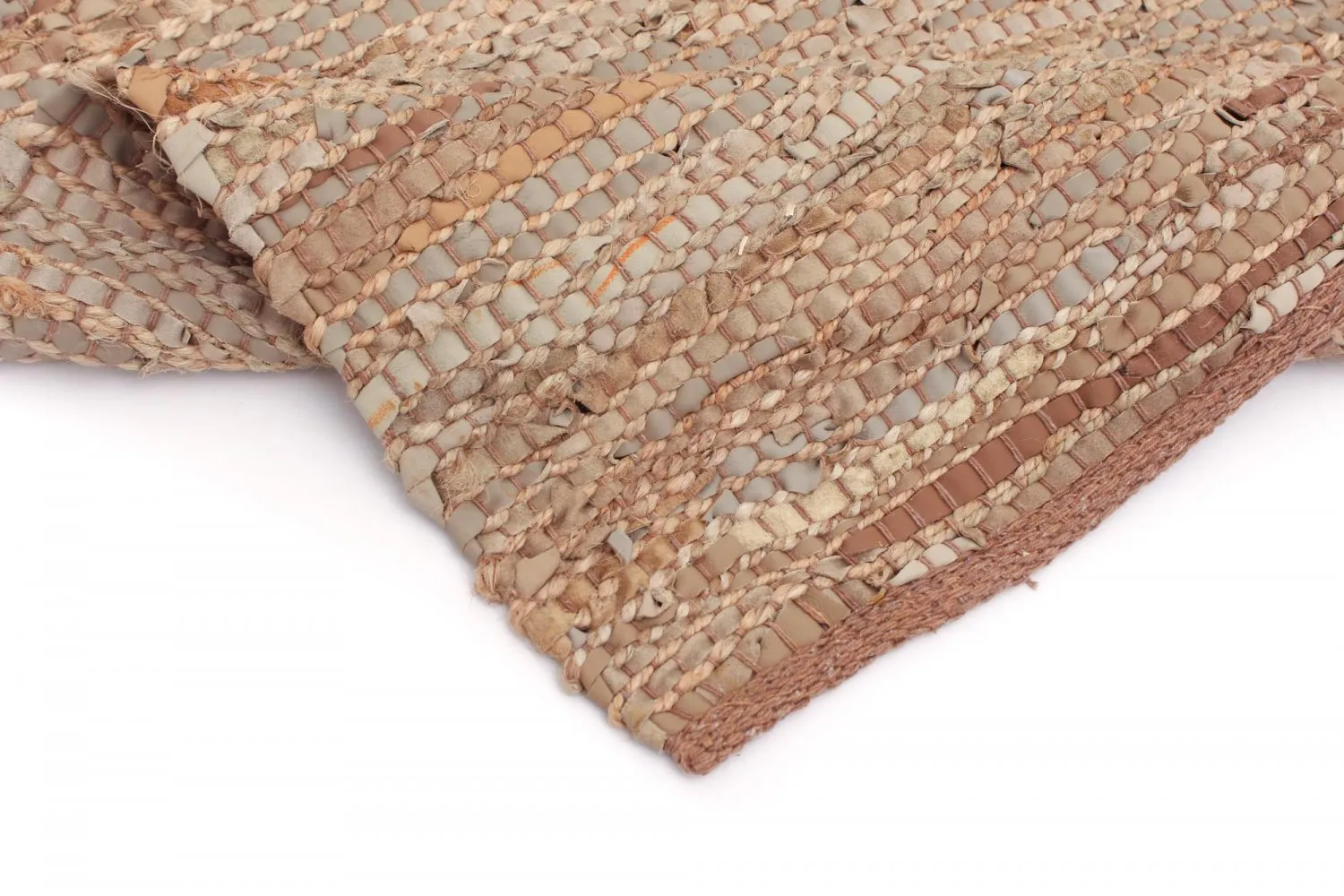 Hanfteppich - Alamar (beige/braun)
