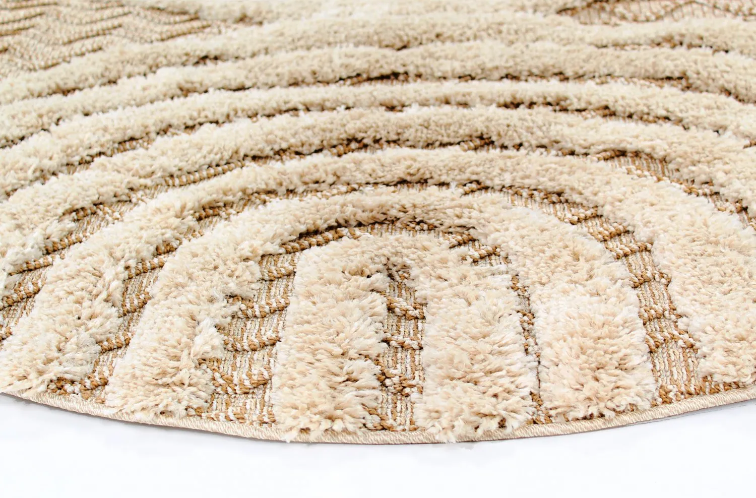 Runde Teppiche - Ronda (beige)