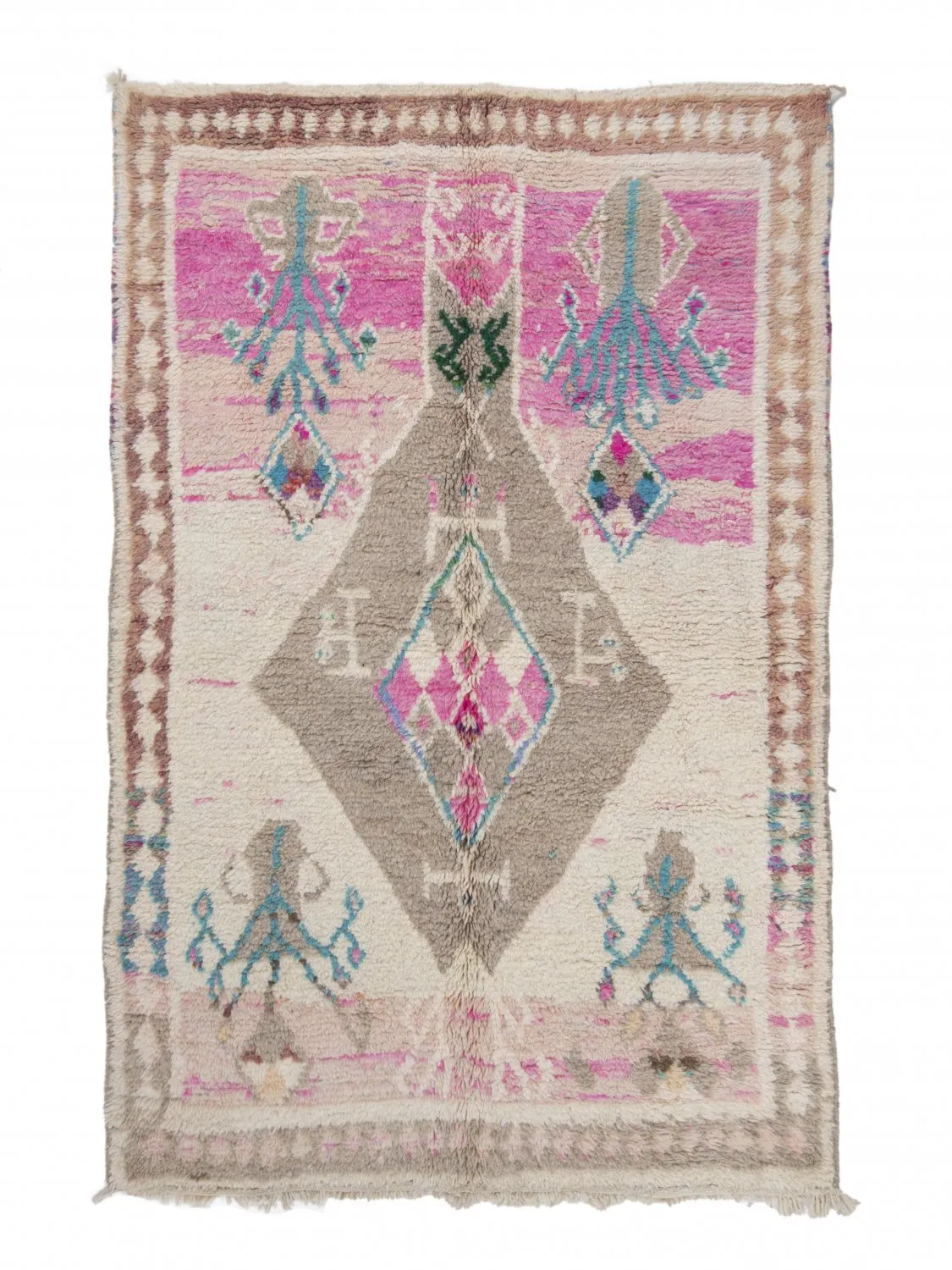 Kelim Marokkanische Berber Teppich Azilal 260 x 170 cm