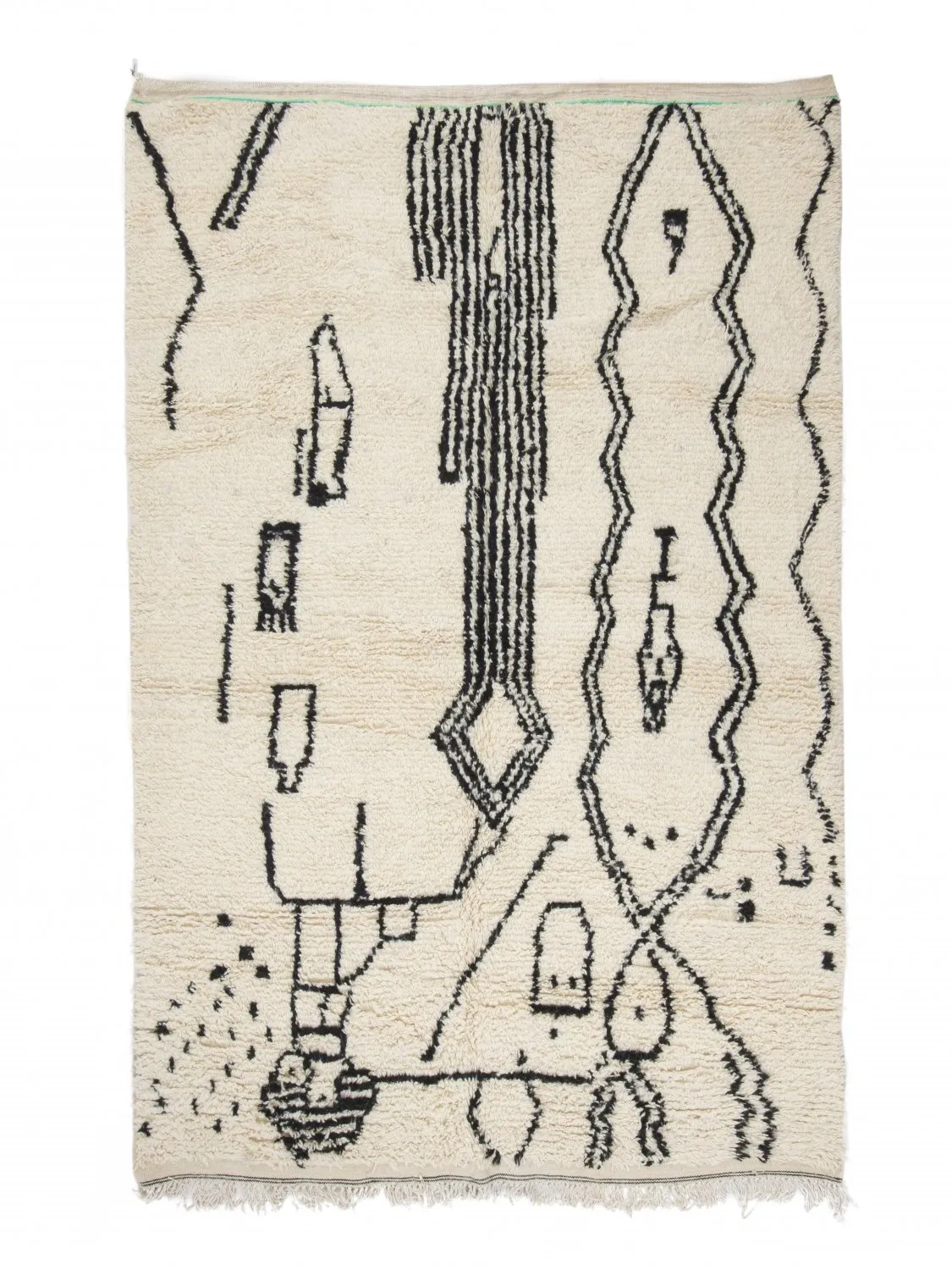 Kelim Marokkanische Berber Teppich Azilal 300 x 190 cm