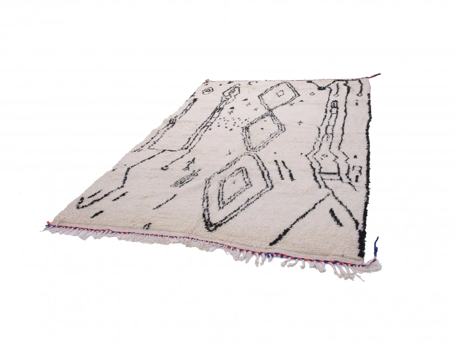 Kelim Marokkanische Berber Teppich Azilal 300 x 190 cm