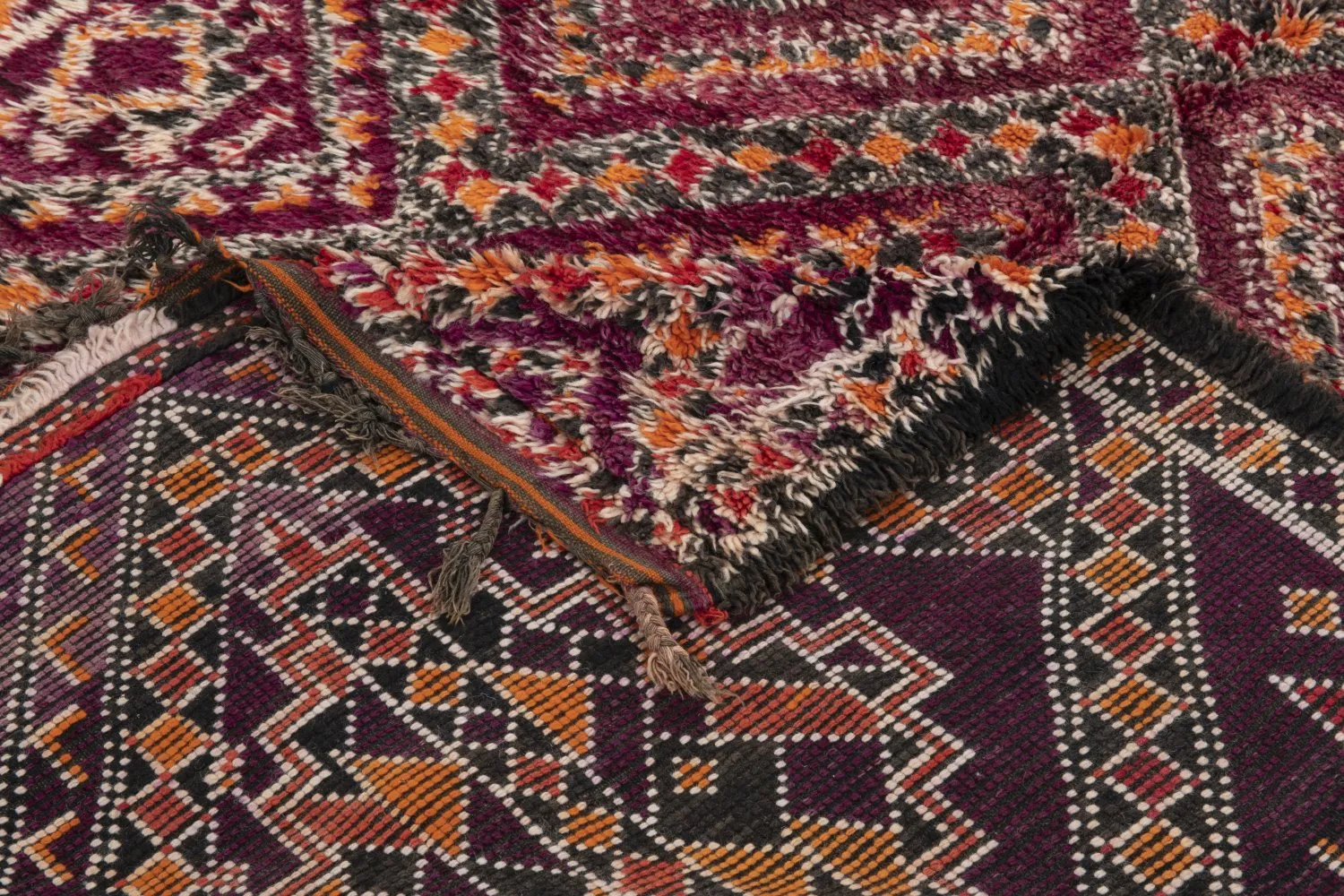 Kelim Marokkanische Berber Teppich Azilal Special Edition 360 x 180 cm