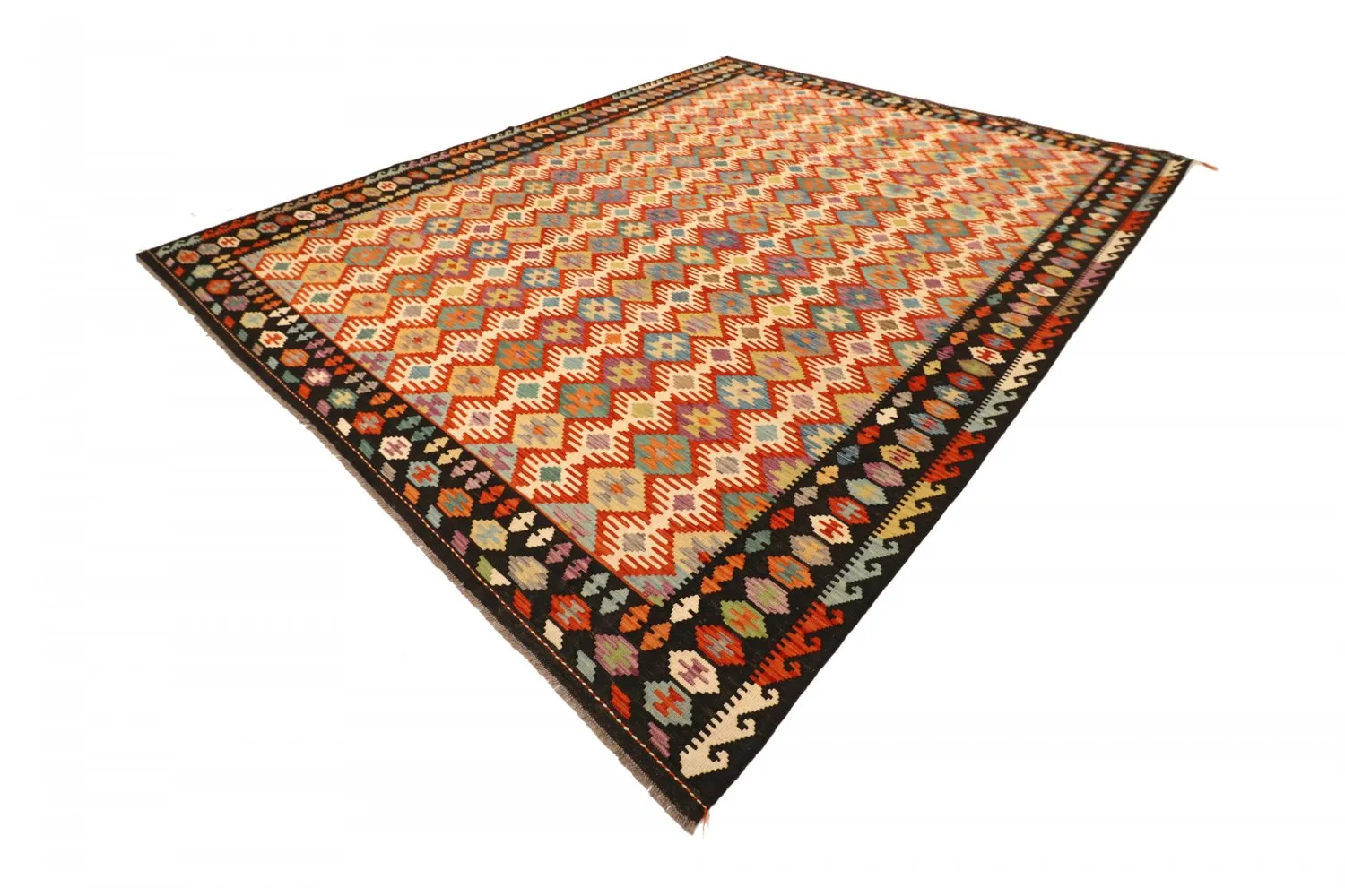 Orientalischer Kelim-Teppich 391 x 302 cm