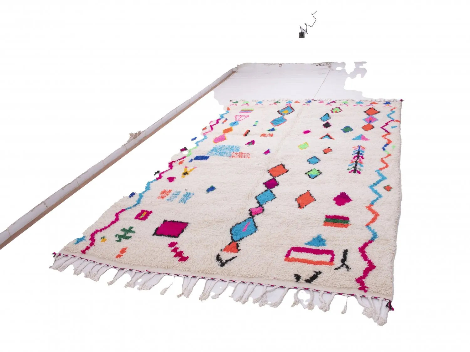 Kelim Marokkanische Berber Teppich Azilal 310 x 190 cm