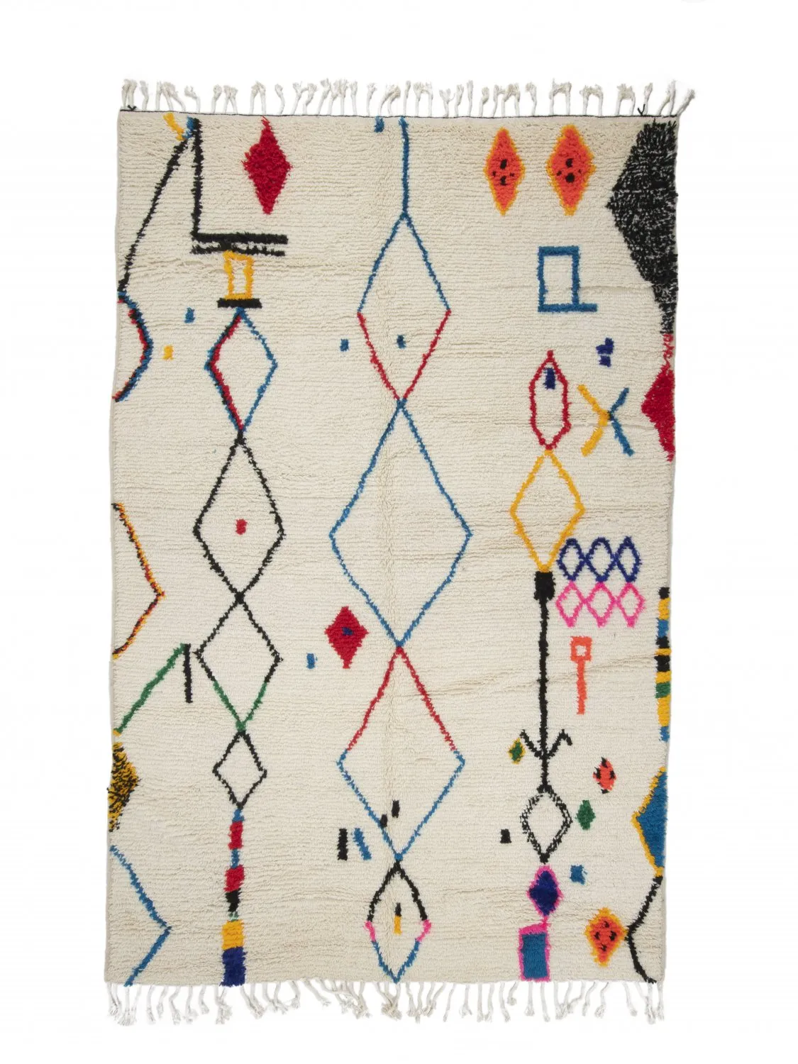 Kelim Marokkanische Berber Teppich Azilal 290 x 190 cm
