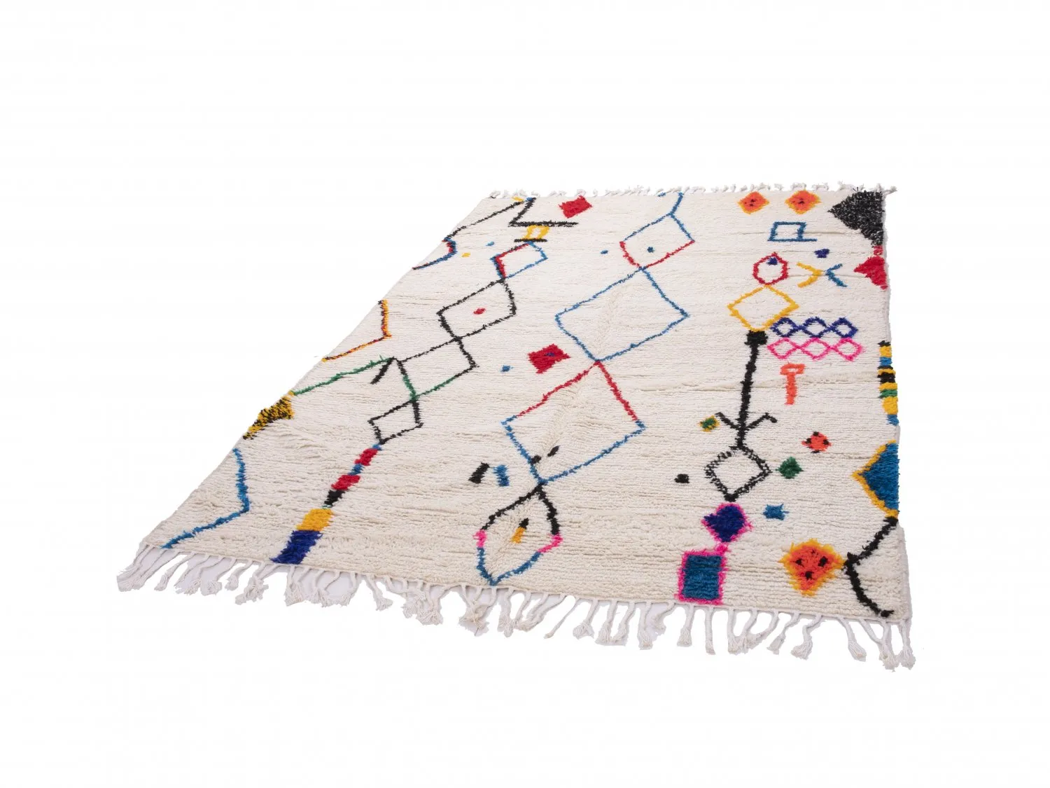 Kelim Marokkanische Berber Teppich Azilal 290 x 190 cm