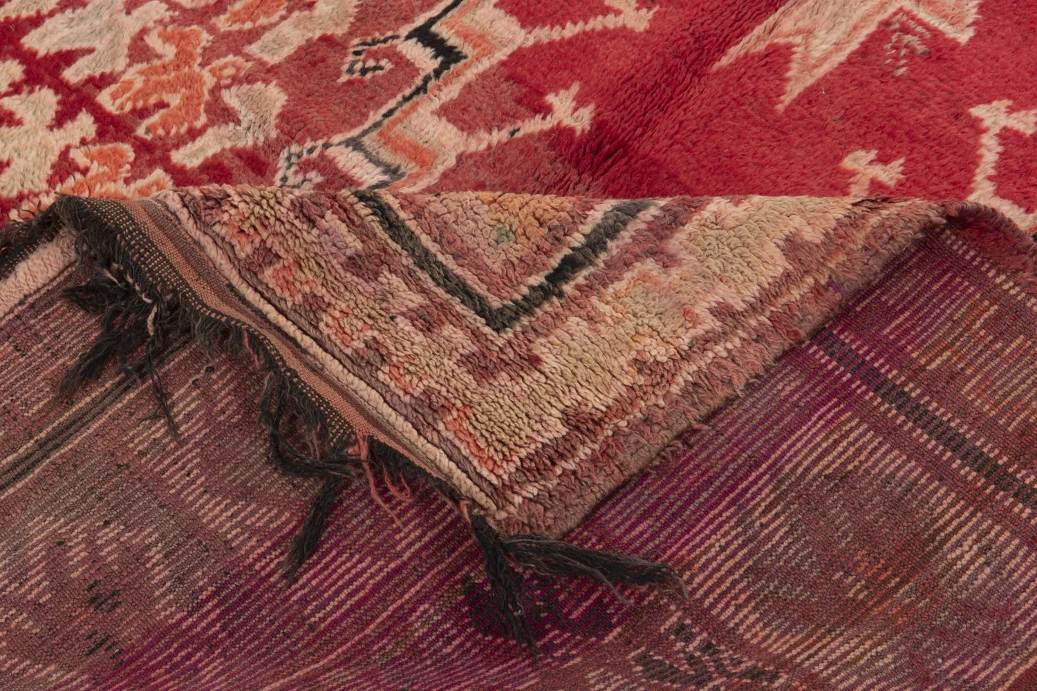 Kelim Marokkanische Berber Teppich Azilal Special Edition 380 x 180 cm
