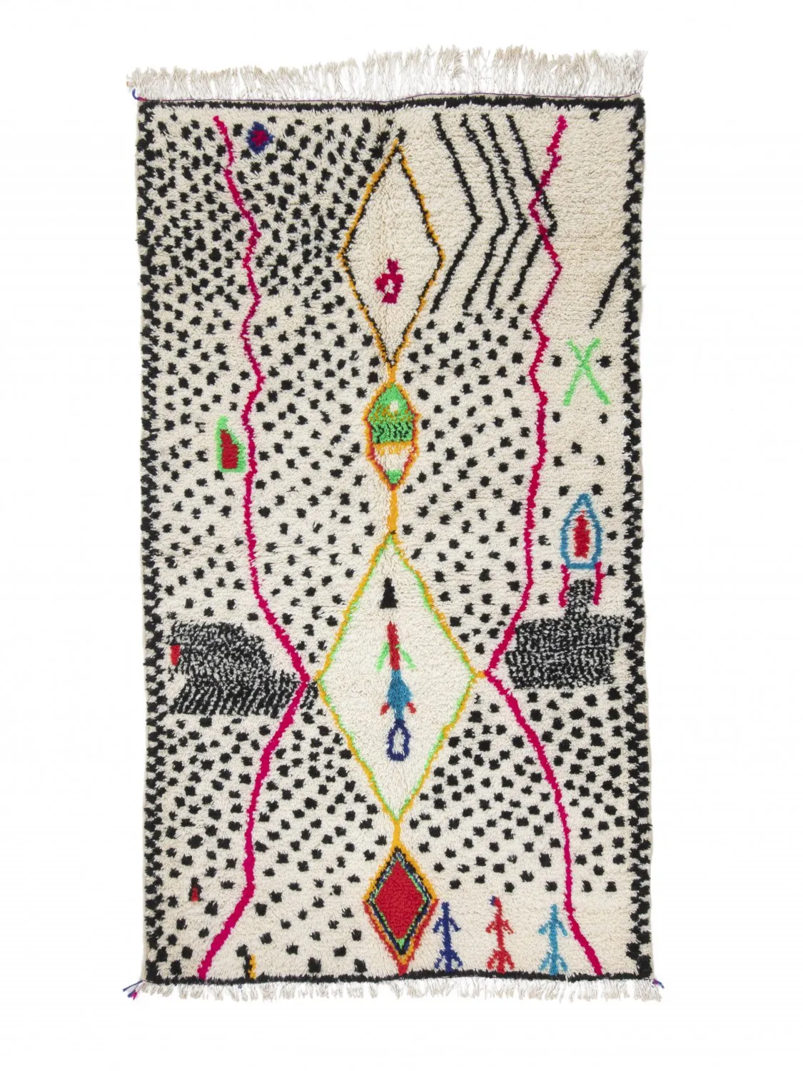 Kelim Marokkanische Berber Teppich Azilal 250 x 140 cm