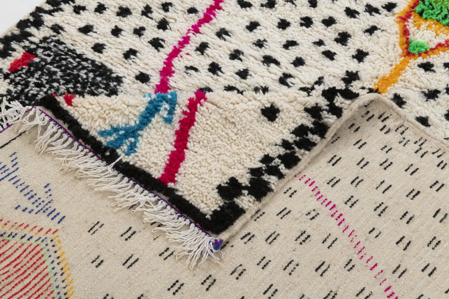 Kelim Marokkanische Berber Teppich Azilal 250 x 140 cm