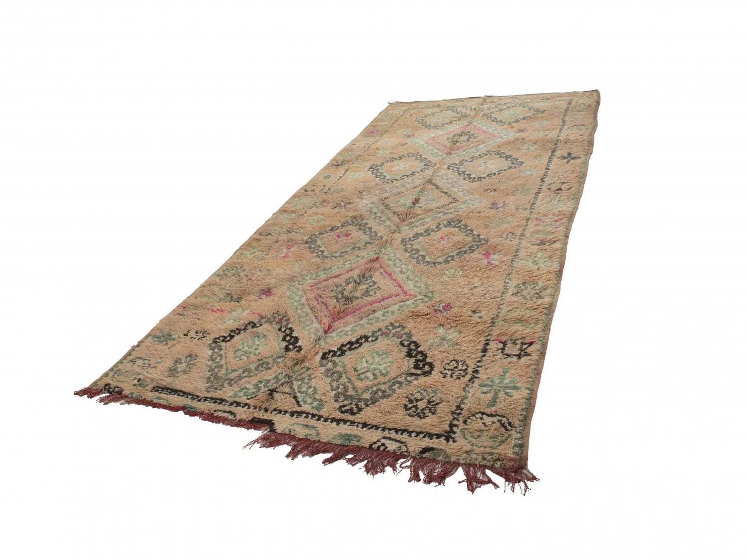 Kelim Marokkanische Berber Teppich Azilal Special Edition 390 x 190 cm