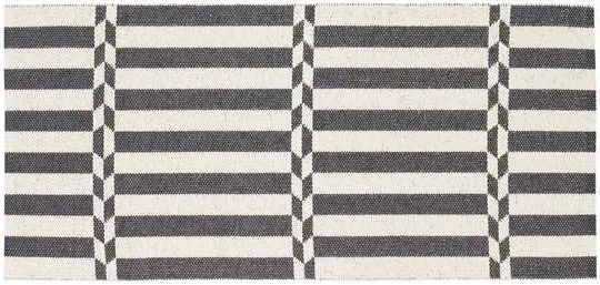 Kunststoffteppiche - Der Horred-Teppich Arrow (schwarz)