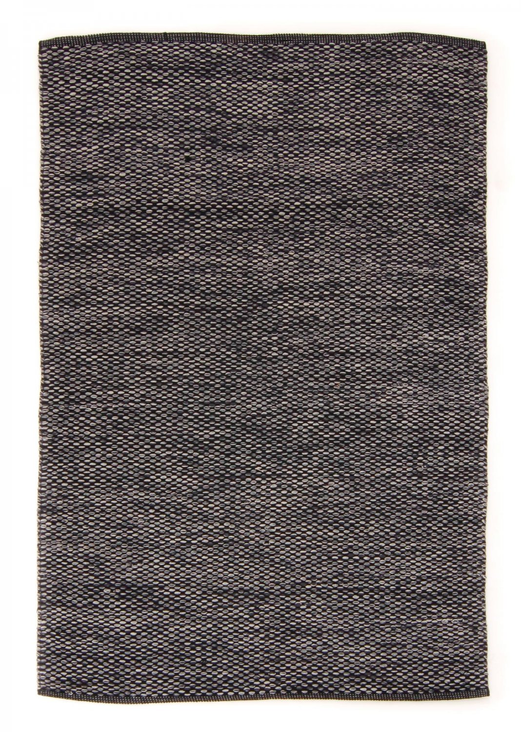 Flickenteppich - Tuva (schwarz/grau))
