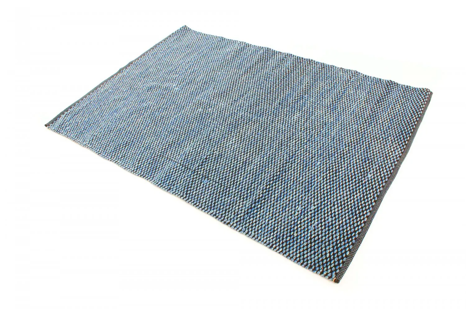 Flickenteppich - Tuva (blau)