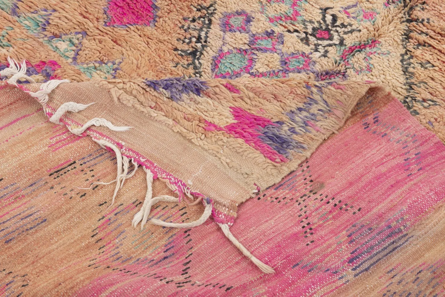 Kelim Marokkanische Berber Teppich Azilal Special Edition 420 x 170 cm