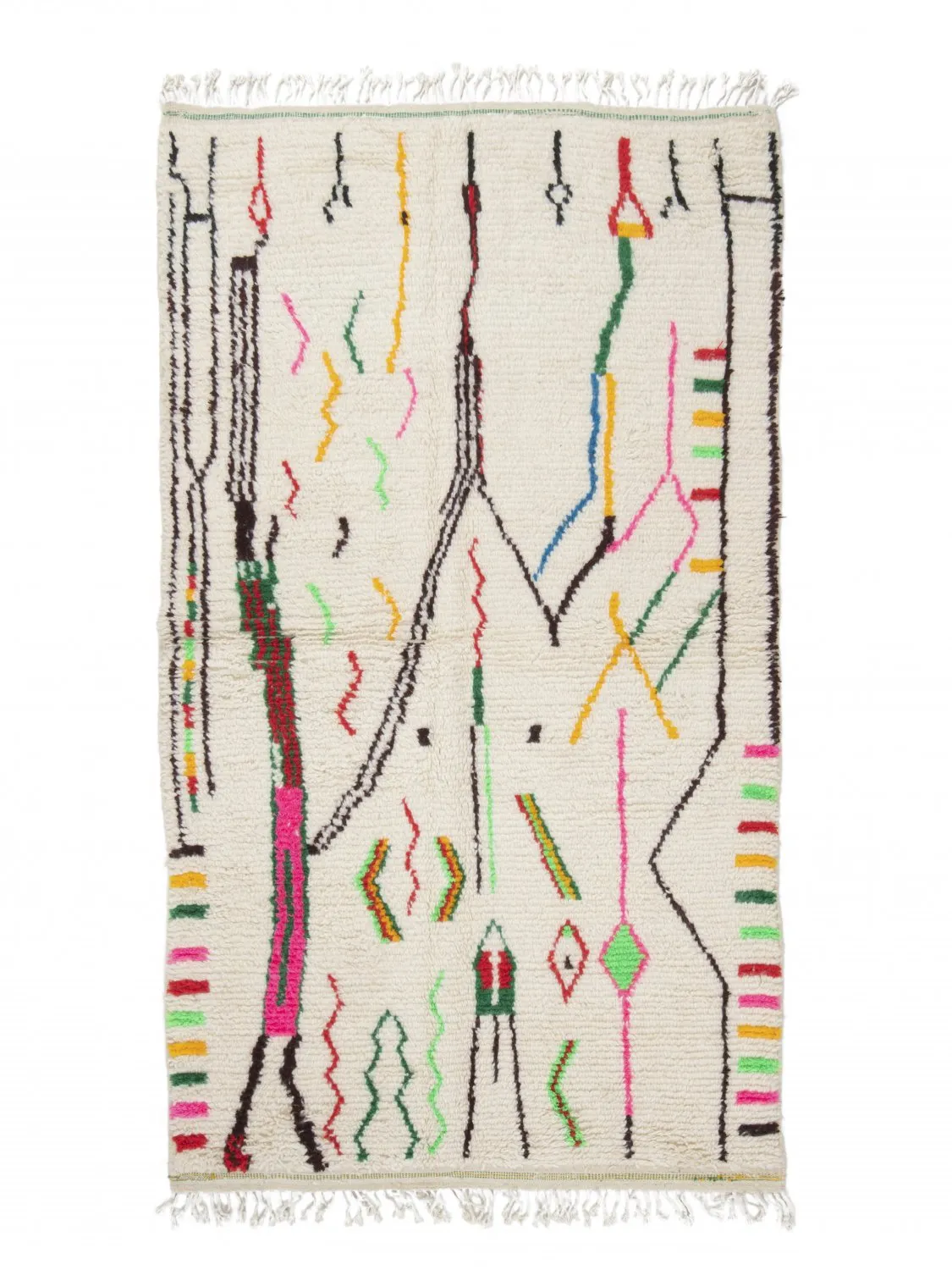 Kelim Marokkanische Berber Teppich Azilal 250 x 140 cm
